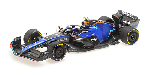 Minichamps : WILLIAMS RACING FW44 – NICHOLAS LATIFI- MIAMI GP 2022