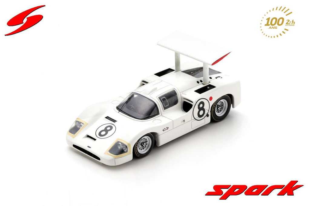 Spark : Chaparral 2F No.8 24H Le Mans 1967 B. Jennings - B. Johnson