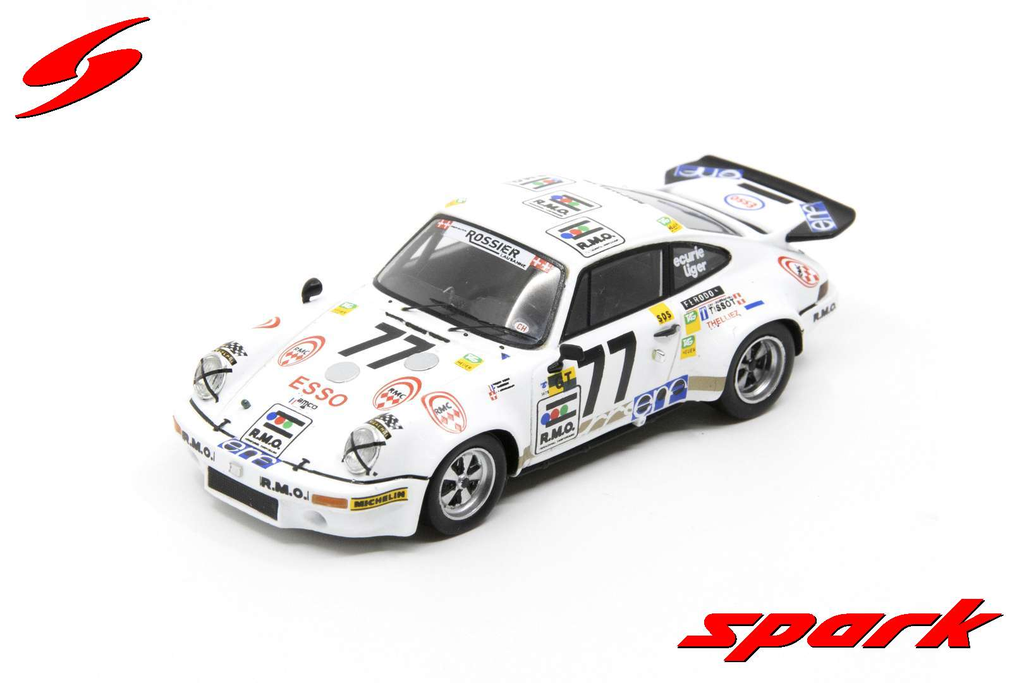 Spark : Porsche 911 RS 3.0 No.77 17th 24H Le Mans 1975 T. Sabine - P. Dagoreau - J-P. Aeschlimann