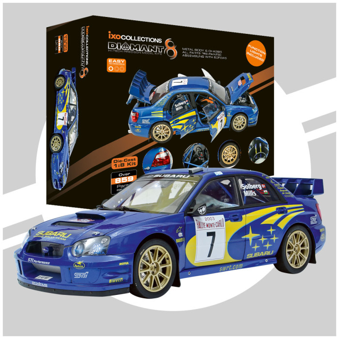 Ixo Collections : Subaru Impreza │ #7 Monté Carlo 2003