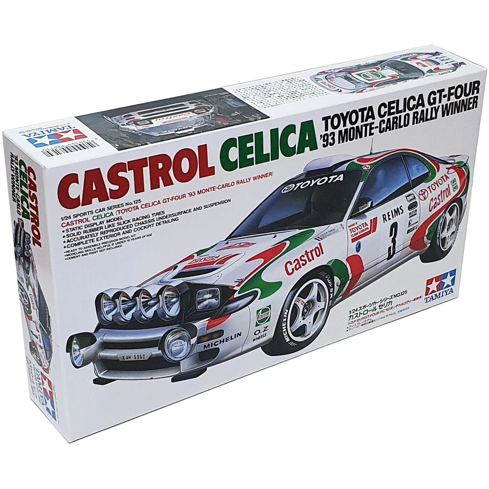 Tamiya : Toyota Celica │ Castrol - Winner Rally monte-Carlo '93