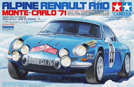 Tamiya : Alpine Renault A110 │ Monte Carlo '71