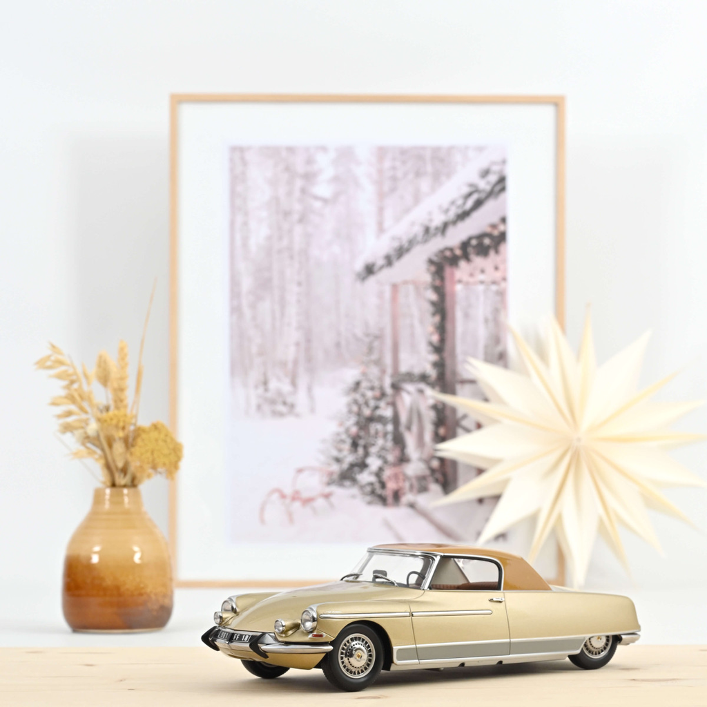 Norev : Citroën DS 19 Le Dandy │ 1964 Beige métallisé / Marron