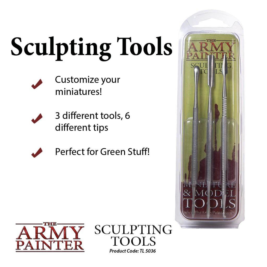 The Army Painter : Outils de sculptage