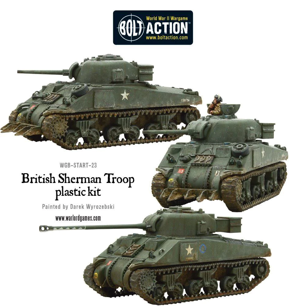 Bolt Action : Shermann Tank Troop │ Late