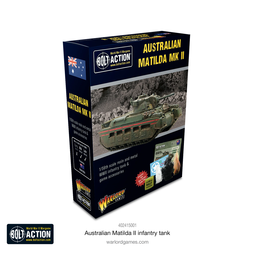 Bolt Action : Australian Matilda MK II │ Mid - Late