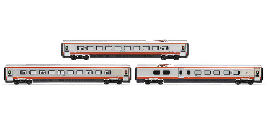 Arnold : Voitures complémentaires ETR610 ECE Milan-Frankfurt  3 pcs