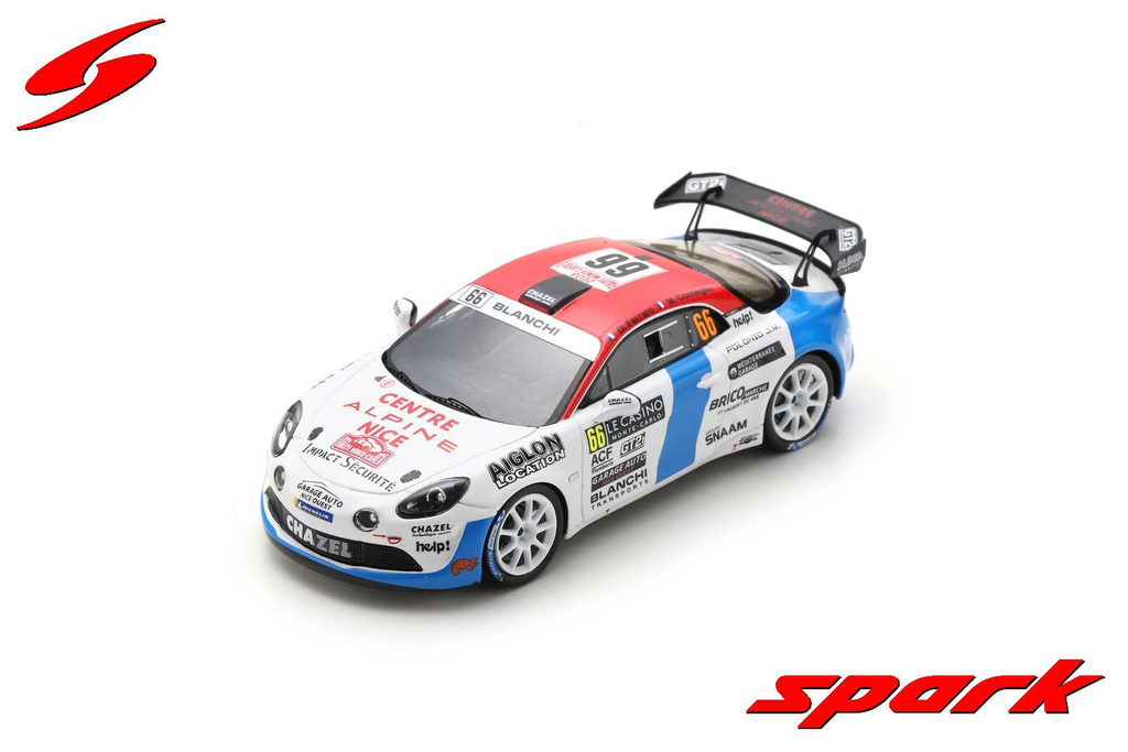 Spark : Alpine A110 Rally RGT │ #66 Chazel Technologie Course 2nd RGT Rally Monte Carlo 2023 - D. Ferraro - M. Corneglio