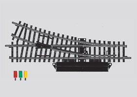 Marklin :Aiguillage Droite électrique 168.9mm R 424.6mm