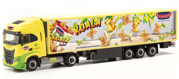 Herpa : Iveco S-WAy Semi Frigo Kuchenmeister