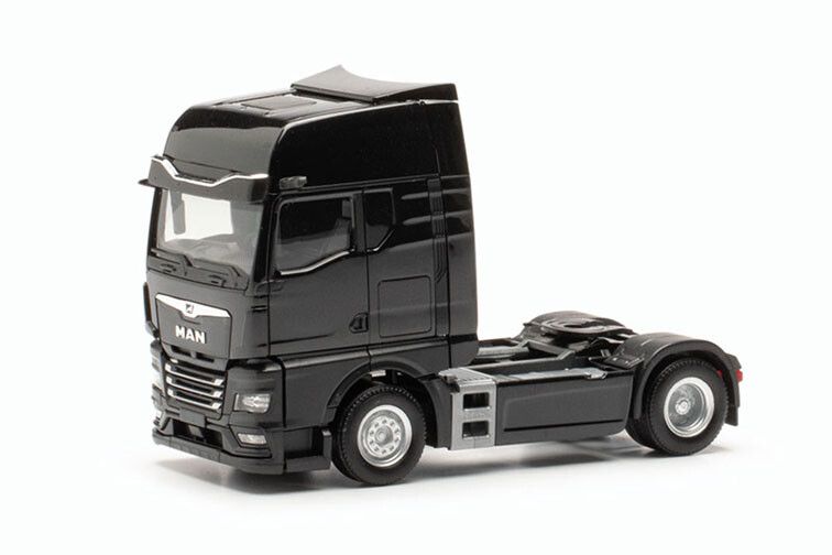 Herpa : MAN TGX GX (spiegel camera), zwart