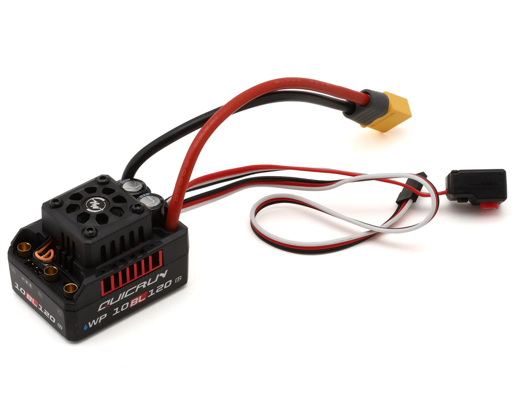 Hobbywing : Variateur Brushless Quicrun 10BL120 (G2) 120A 2-4S