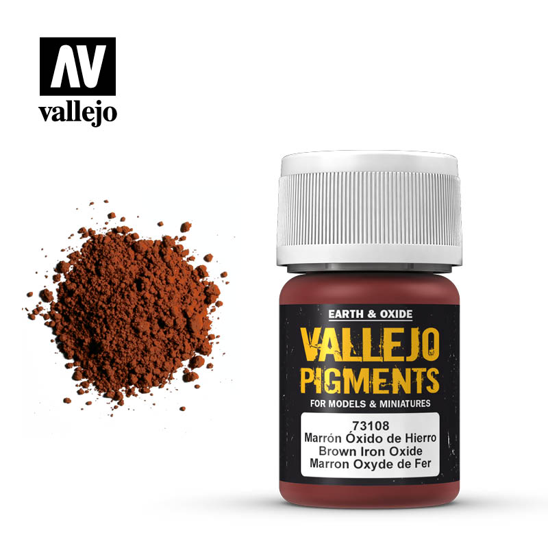 Vallejo : Pigment FX Brown Iron Oxide