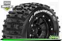 Louise RC : Pneu MT Pioneer MFT sur Jante Noir Bead-Lock - HEX 17mm - Offset 1/2 │ 4WD [Front/Rear] | 32.50 €