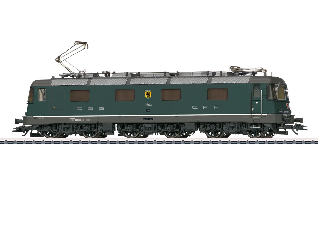 Marklin : Locomotive électrique RE620 Verte MFX Sound