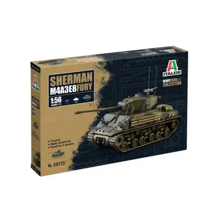 Italeri : Sherman M4A3E8 Fury