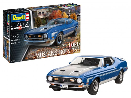 Revell : 71 Mustang Boss 351