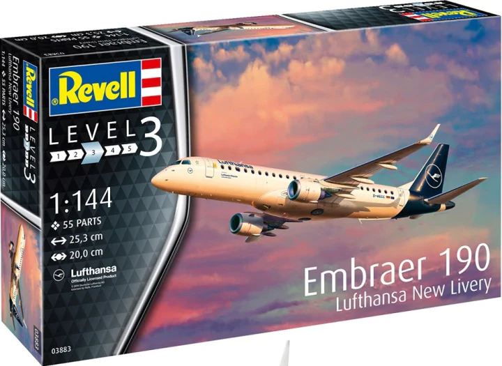 Revell : Embraer 190 │ Lufthansa New Livery