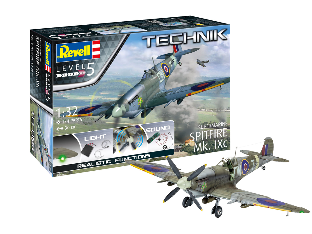 Revell : Supermarine Spitfire Mk.IXc - Technik