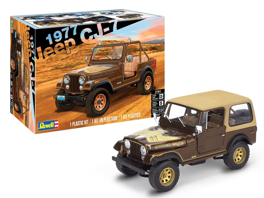 Revell : Jeep CJ-7 │ 1977