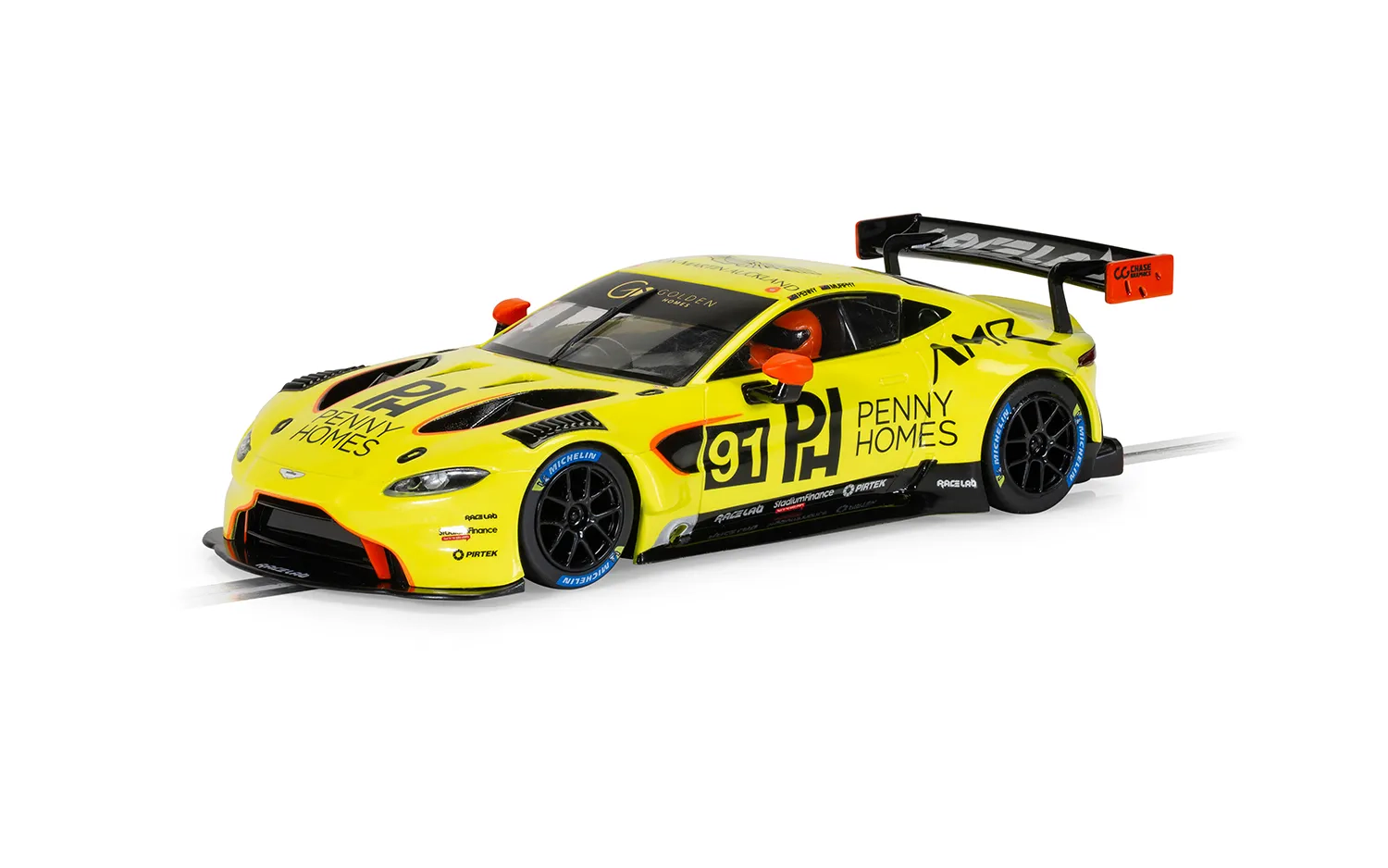 Scalextric : Aston Martin Vantage GT3 n°91 Penny Homes Racing Roman Murphy