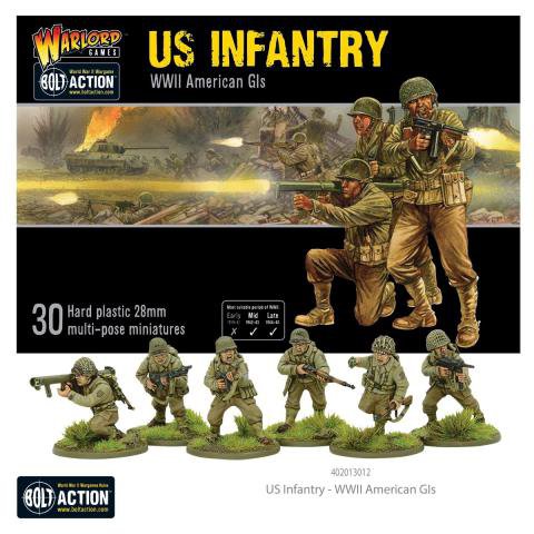 Bolt Action : U.S. Infantry │ Mid-Late