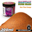 Green Stuff : Flocage Neo-Titan Orange (200ml) │ 4-6mm Martian Flock - Terrain Series