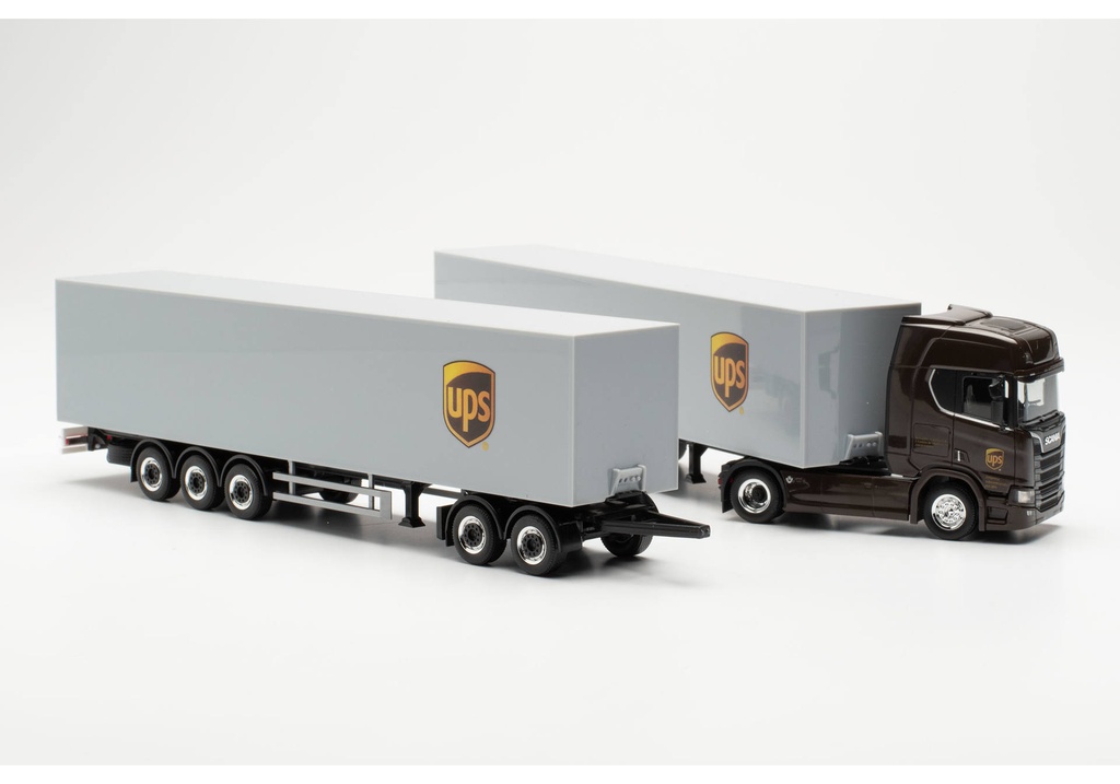 Herpa : Scania CR 20 HD UPS Spanien (Spanien/Madrid)