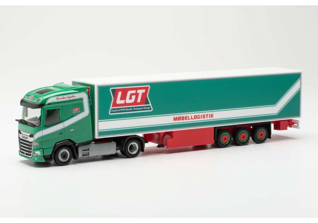 Herpa : DAF XG Koffer-Sattelzug LGT Logistics AS (Dänemark/Horsens)