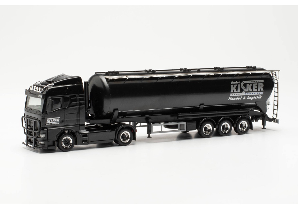 Herpa : MAN TGX GM Silo-Sattelzug Kisker (Niedersachsen/Bramsche)