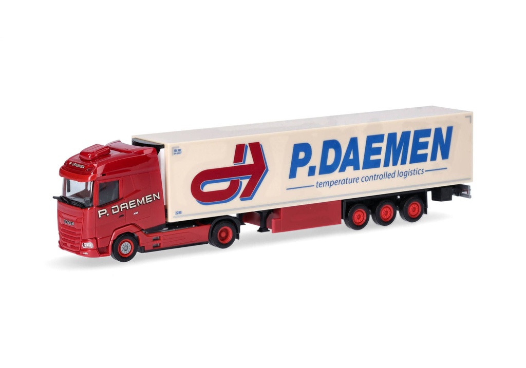 Herpa : DAF XG Kühlkoffer-Sattelzug P. DAEMEN (Niederlande/Maasbree)