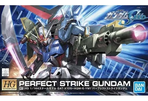 Bandai : HG GAT-X105+AQM/E-YM1 Perfect Strike Gundam