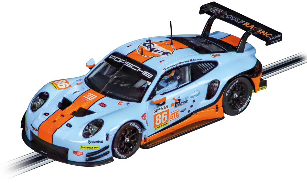 Carrera : Porsche 911 RSR Gulf Racing n°86 Silverstone 2018 Diigital 132