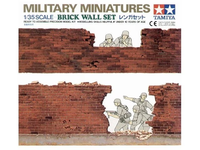 Tamiya : Brick Wall Set