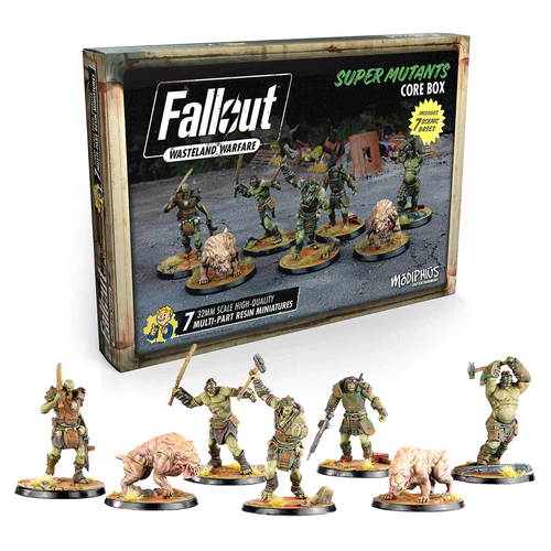 Super Mutants : Core Box │ Fallout Wasteland Warfare