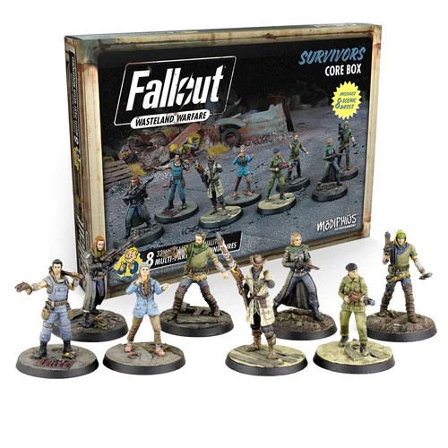 Survivors : Core Box │ Fallout Wasteland Warfare