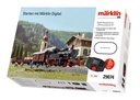 Marklin :Boite de départ Digital Locomotive Vapeur BR074 avec 3 wagons