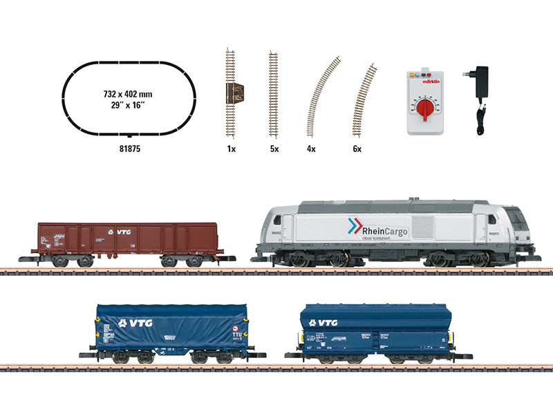 Marklin : Boite départ BR 285 - 3 wagons