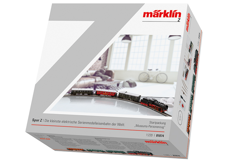 Marklin Z : Coffret de démarrage  Train Voyageur Musée