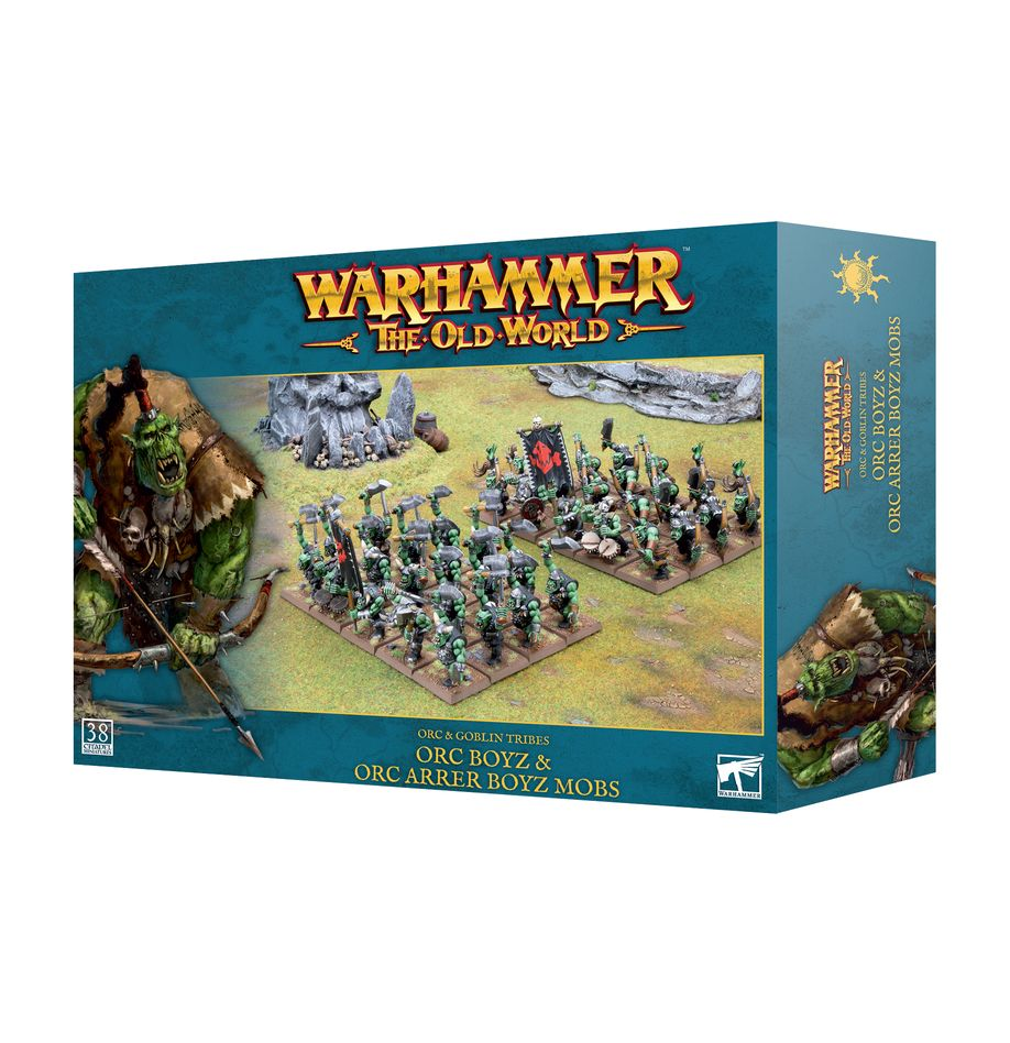 Orc & Goblin Tribes : Orc Boyz & Orc Arrer Boyz Mobs │ Warhammer The Old World