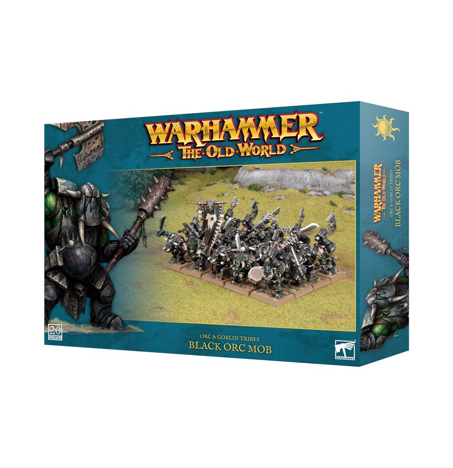 Orc & Goblin Tribes : Black Mob Orc │ Warhammer The Old World