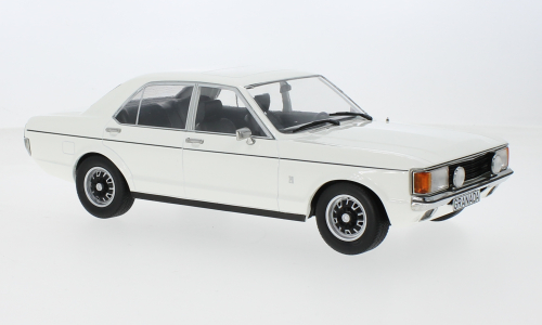 Modelcar : Ford Granada MK I Blanche 1975