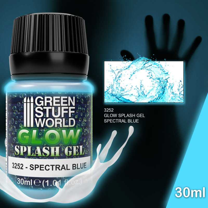 Green Stuff : Splash Gel Glow - Bleu spectral (30ml)