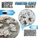 Green Stuff : Frosted Snow 6mm - Burnt (75pcs)