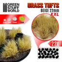 Green Stuff : Grass Tufts XXL 22mm - BEIGE (22pcs)