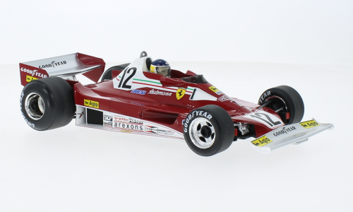 Modelcar : Ferrari 312 T2B n°12 3° GP Suède C. Reutemann