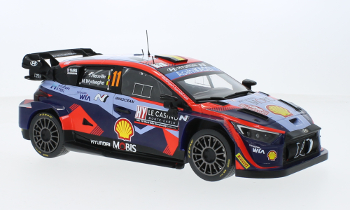 Ixomodels : Huyndai I20 N Rally1 n°11 Monte-Carlo 2023 Neuville - Wydaeghe 