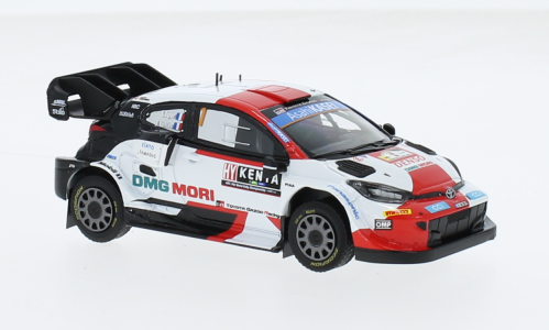 Ixo Models : Toyota GR Yaris Rally1 │ No.1 Rallye WM Safari Rally 2022- S.Ogier/B.Veillas