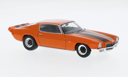 Ixo Models : Chevrolet Camaro RS-Z28 │ Orange/Noire - 1972