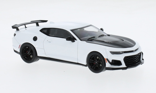 Ixo Models : Chevrolet Camaro ZL1 1LE │ Blanche/Noire - 2019